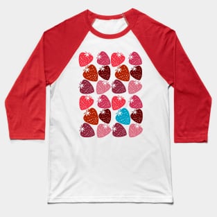 blue strawberry Baseball T-Shirt